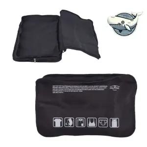 여행용 두겹 의류 정리함 수납 파우치 편리한 여행용파우치 옷정리 정리백