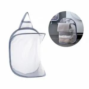 ( )휴대용 접이식 빨래 망 벽걸이 다용도 빨래 망 메쉬 원룸