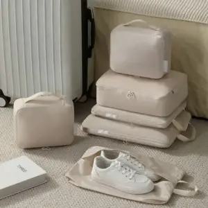 여행용 세트 압축 파우치 정리백 캐리어 6종