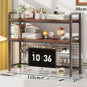 그리드 다층 책장 대용량 학생 보관함 책장 데스크탑 콤보 연철 책상 선반