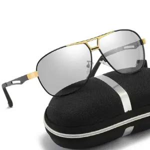 프리미엄 남성 변색 편광 선글라스