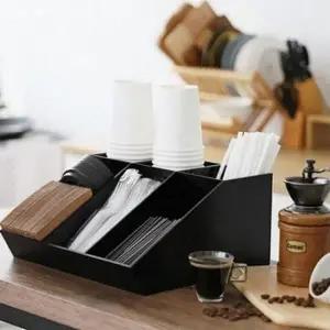 ( )다용도 탕비실 디스펜서 용품 수납 매장 정리함 멀티