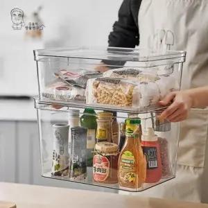 ( )투명 수납함 다용도 정리함 펜트리 중형