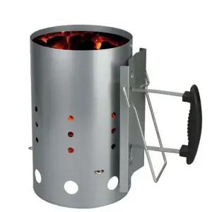 그리들 쿨샵 캠핑용 프리미엄 숯통 불멍 숯스타터 핸들 캠핑그릴