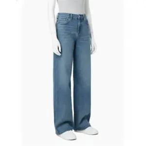 캘빈클라인 진 47D848G여성 와이드 레그핏 미드 블루 데님 387302