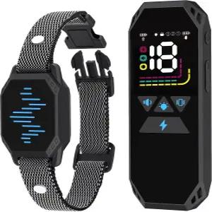 리모컨이 장착된 반려견 훈련 칼라 2500피트 커버리지 범위 및 4가지 모드 모든 품종을 위한 IP67 방수