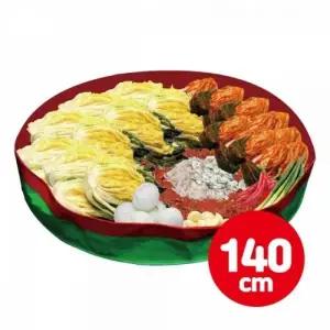 ( )다용도 원형 김장매트 무봉제 은박 놀이 매트 140cm