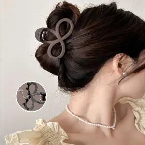 헤어 액세서리 유니크 디자인 시크 리본집게핀 진주집게핀