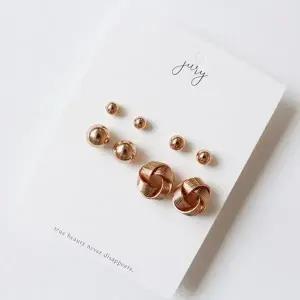 귀찌 귀걸이 귀걸이세트 크로스볼