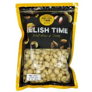 랠리쉬타임 무염 마카다미아 반태 500g