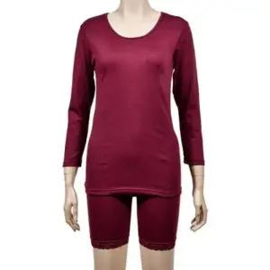 패션] (보신각)복부를 따스하게 덮어주는 여성 3부 내의 세트