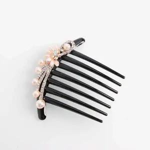 포인트 헤어핀 예쁜 머리 핀 여성빗핀