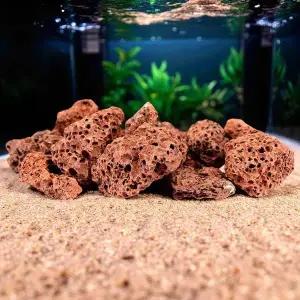 어항 꾸미기 여과재 미니 화산석 망 수질 안정