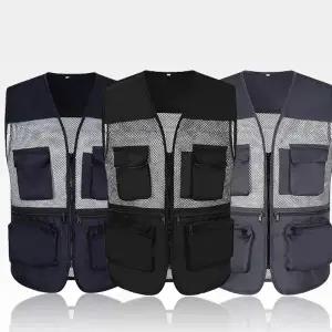 다용도 작업 망사 조끼 베스트 다용도 망사조끼 메쉬조끼 주머니조끼 작업복 현장조끼 주머니조끼