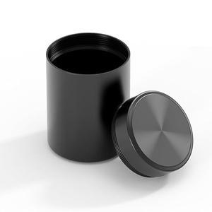 미니 휴대용 봉인 된 항아리 여행 방습 솔리드 컬러 너트 캔디 식품 저장 용기 차 수 메탈 상자 스테인레스