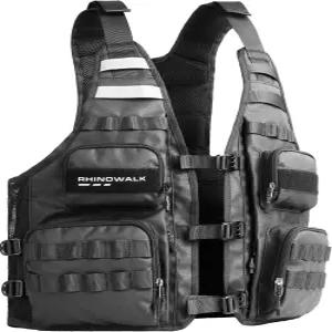 사냥 하이킹 등반 여행을 위한 멀티 포켓 아웃도어 재킷이 있는 리노워크 낚시 사진 조끼