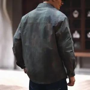 빈티지 남성패션 야상사파리 글랜 사슴 아웃도어 워싱 자켓 추동 루즈핏 코트 DL4