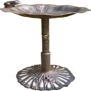 오클랜드 리빙 5012AB 앤티크 청동 개구리 디자인 알루미늄 조류 목욕