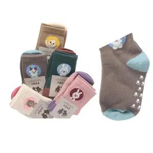 국산 남아 어린이 3살 4살 미끄럼방지 발목동물 캐릭터 유아양말 5켤례 발보호 쫀쫀힌