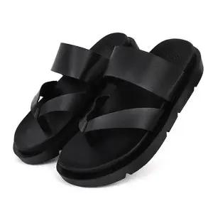 남성 조리 슬리퍼 아웃솔 키높이 쪼리 쿠션샌들 컴포트화