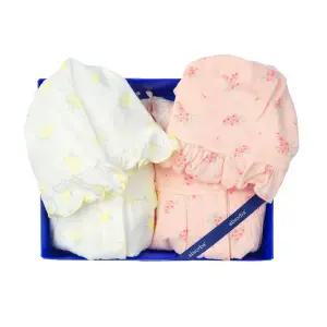 [압소바](마산점)[압소바 26년SS임신출산백일돌선물]미모리코튼모달 바디슈트+모자 2벌세트(A1110626AE)...