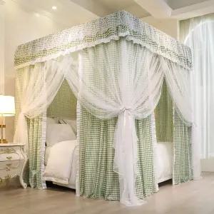 침대텐트 사각 난방텐트 무설치 침대커튼