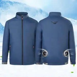 KC 빅팬 선풍기 점퍼 쿨점퍼 선풍기옷 조끼 긴팔 냉조끼긴팔 에어컨 냉감 쿨잠바 냉풍