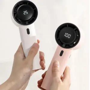 휴대용 미니 손선풍기 100단계 핸디 탁상 선풍기 인쇄가능