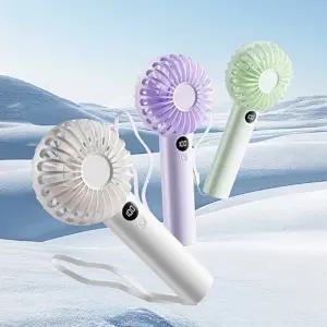 휴대용 손선풍기 무선 미니 냉각 쿨링 핸디 저소음 손풍기 C타입 충전