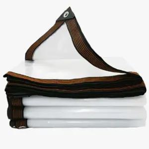 방풍비닐 투명 비닐 방수포 보온 온실 필름 방풍 커버 3x4M 투명비닐