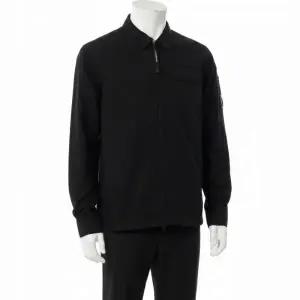 씨피컴퍼니 26SS 오가닉 개버딘 지퍼 오버셔츠 RCCMOS705A 110143G 999