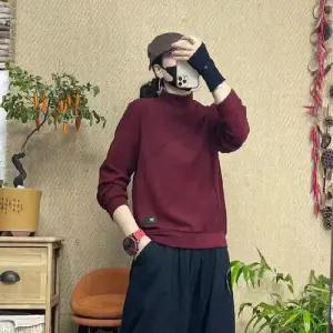 여친 겨울 트렌디 아이템 티 맨투맨 반폴라 슬림핏 풀오버 HT4