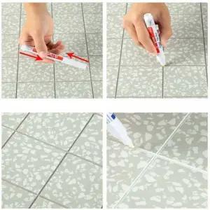 [골드스마일]셀프 보수 타일 마카펜 욕실 타일줄눈 시공 셀프시공