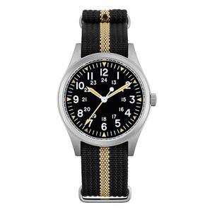 [미국배송] 택티컬 프로그 밀리타도 ML07 36MM 야전 시계 VH31 재팬 무브 스윕 세컨즈 남성용 밀리터리 10 ATM 방수 아날로그 남녀 공용 손목시계