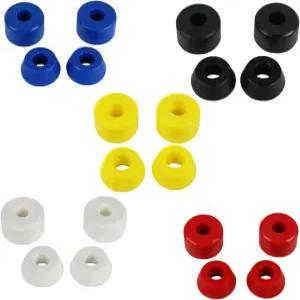 벤처 독립형 썬더 소프트 메드 하드를 위한 다임백 하드웨어 스케이트보드 트럭 부싱 20팩