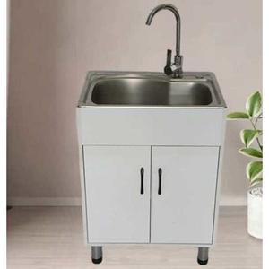 스테인리스 스틸 미니 싱크대 주방 캐비닛