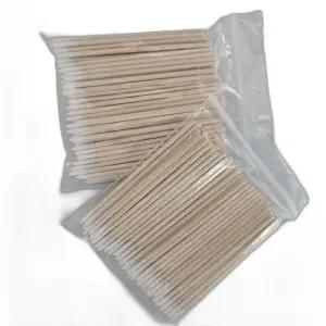 뾰족한 화장면봉 100개입 2세트 미세작업 면봉 메이크업 뾰족면봉 200개