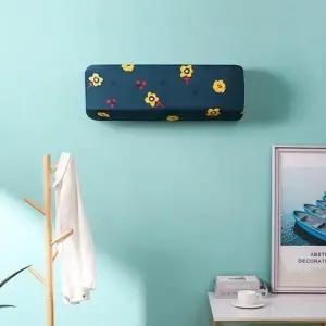 벽걸이 에어컨 커버 먼지 방지 덮개 인테리어 선풍기 스탠드 무풍 생활 용품 듀얼 캐리어