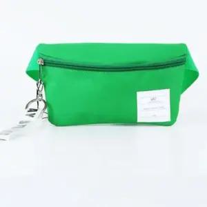 [패션] 힙색 커플 컬러 슬링백 여자힙색 단체 가방 그린