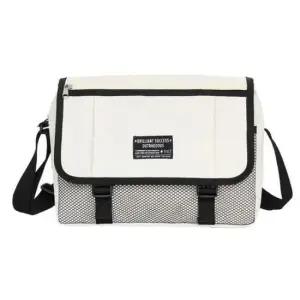 [패션] 캐주얼 크로스백 메신저백 학생 중학생 가방 아이보리