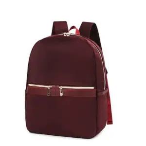 [패션] 정장 데일리 여성 직장인 심플 백팩 가방 와인