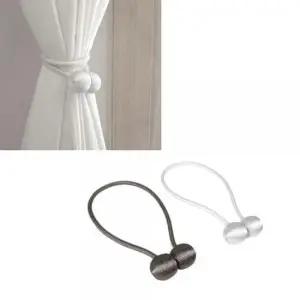 마그네틱 커튼타이 2P 자석 커튼 고정 끈 커튼끈 커튼타이