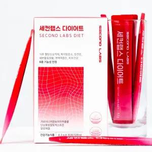 [세컨랩스] 체지방 감소 6중 기능성 다이어트 스틱 (4.3g x 30포) 6박스 (90일분)