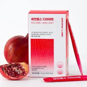 [세컨랩스] 체지방 감소 6중 기능성 다이어트 스틱 (4.3g x 30포) 1박스 (15일분)