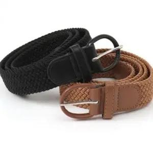 남성용 꼬임 여성용 벨트 가죽 청바지용 허리띠 등산 캐주얼 핀버클