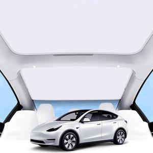 2023년 테슬라 모델 3용 판나시 루프 선쉐이드, 2021-2023년 3 액세서리용 업그레이드된 풀 커버리지 선루프 쉐이드, 자외선 차단 및 내열성 쉐이드