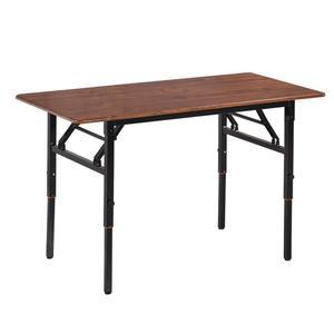 접이식 테이블 바퀴달린 탁자 스탠다드핏 가벼운 식탁 원형 조절 작업대 bla 원목