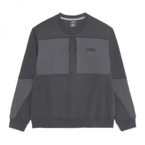 내셔널지오그래픽 N261MSW510 NRN 유틸리티 포켓 세미오버핏 맨투맨 GREY 449105