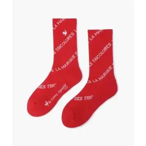 르꼬끄 LECOQ GOLF 여성 레터링 자카드 미들 삭스 (GQ122LSO22) GQ122LSO22_VIRE 460136