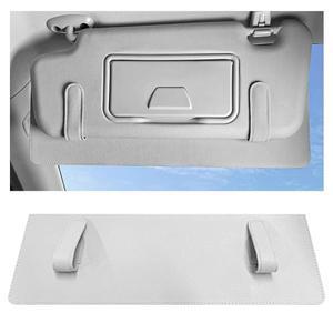 차량용 NYTKL 선바이저 익스텐더, 안전 운전을 위한 안티 글레어 익스텐션 그늘막 부착, 클립온 선블로커 선쉐이드 익스텐더로 운전자를 자외선으로부터 보호합니다(그레이)